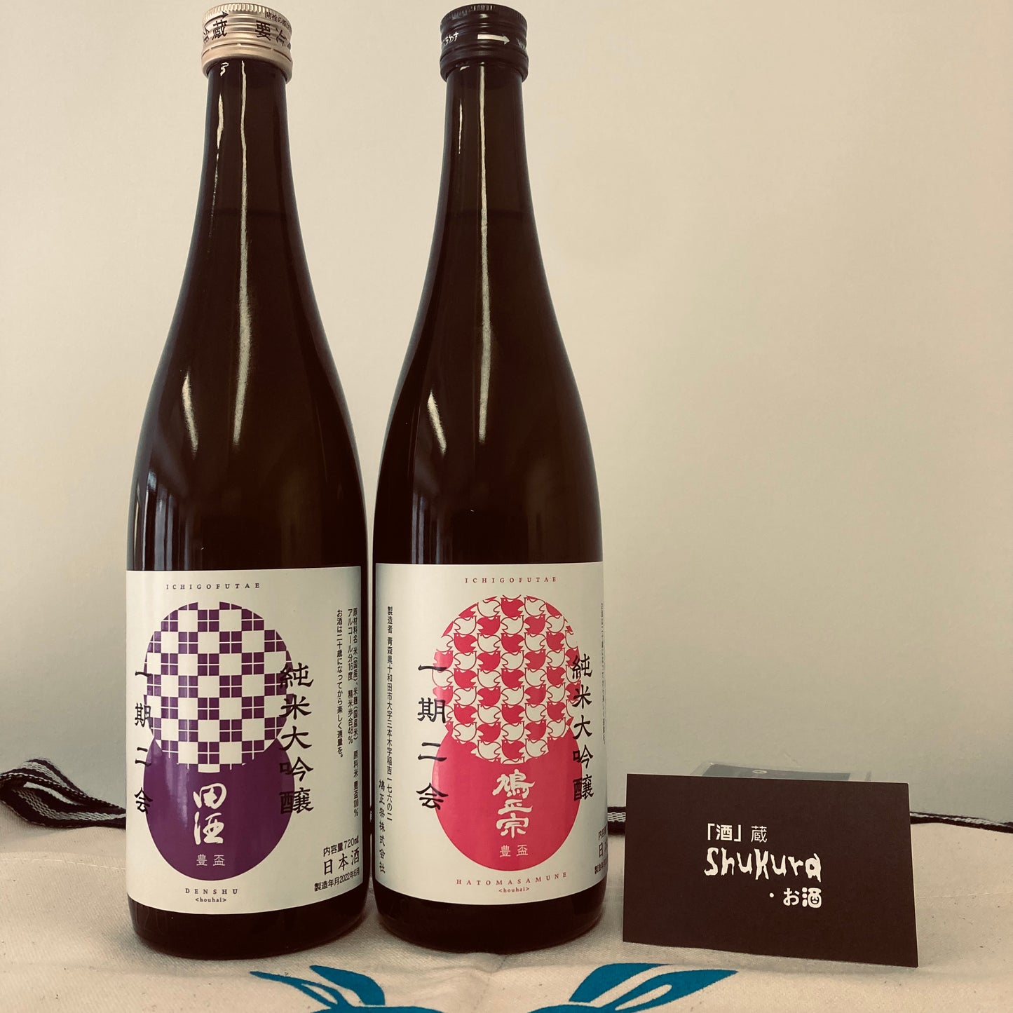 【田酒x鳩正宗】一期二会 純米大吟釀 豐盃 720ML/Set